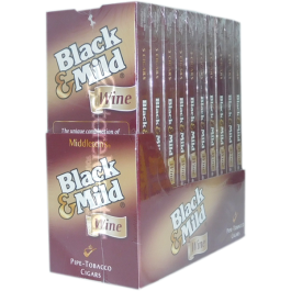 BLACK & MILD CIG 5PK WINE