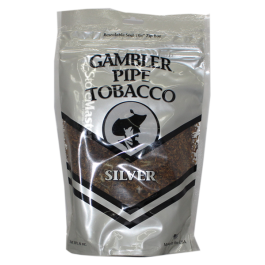 GAMBLER PIPE TOB 6oz SILVER