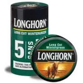 LONGHORN SNUFF LC WINTERGREEN 5PK ROLL